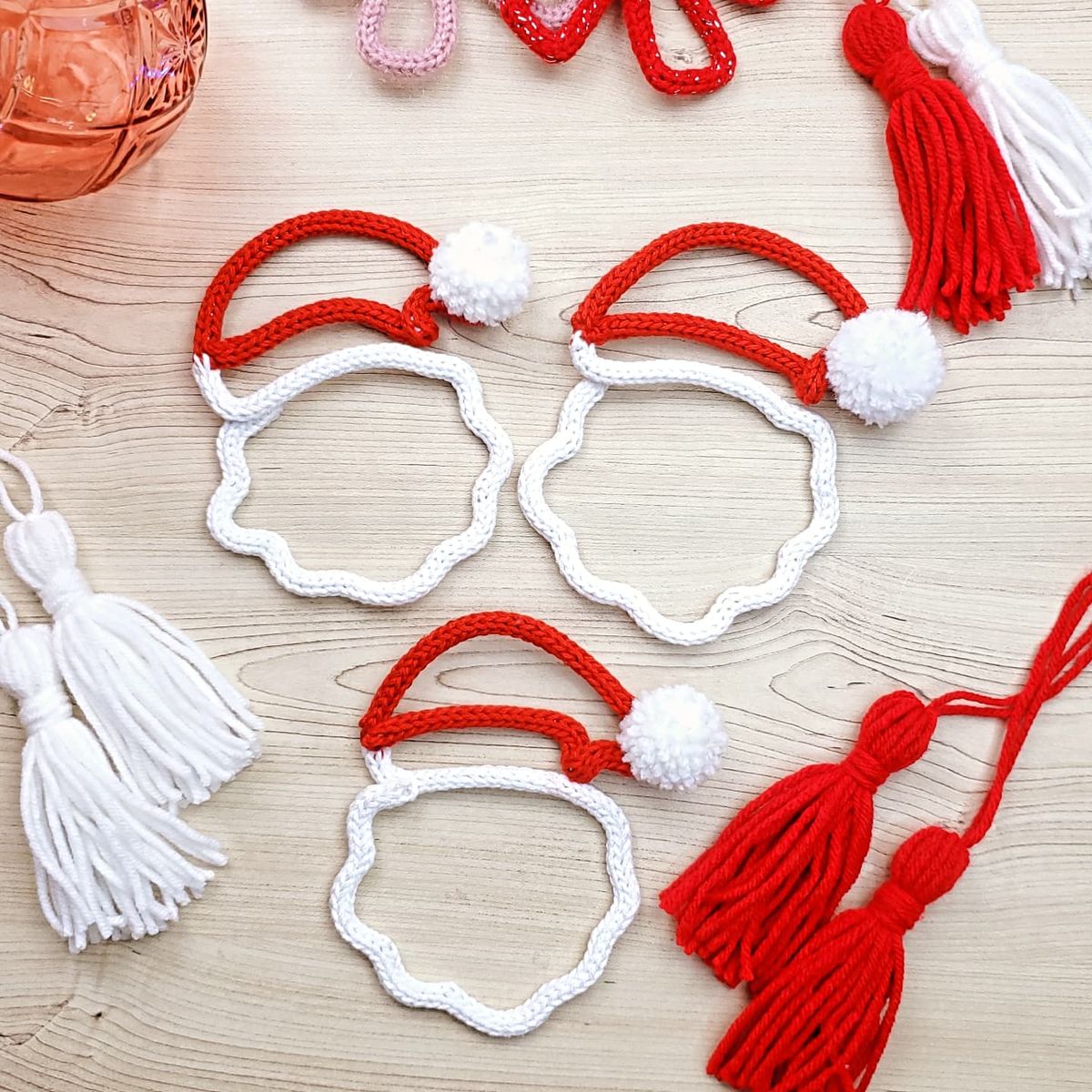 Emprendé con tricotín navideño