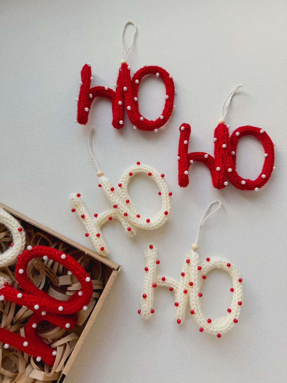 Emprendé con tricotín navideño