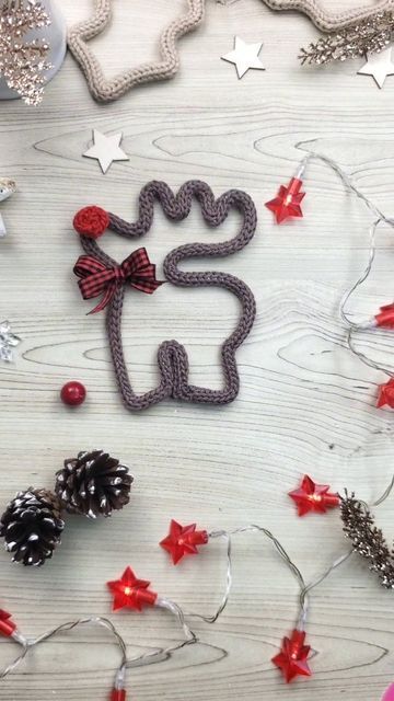 Emprendé con tricotín navideño